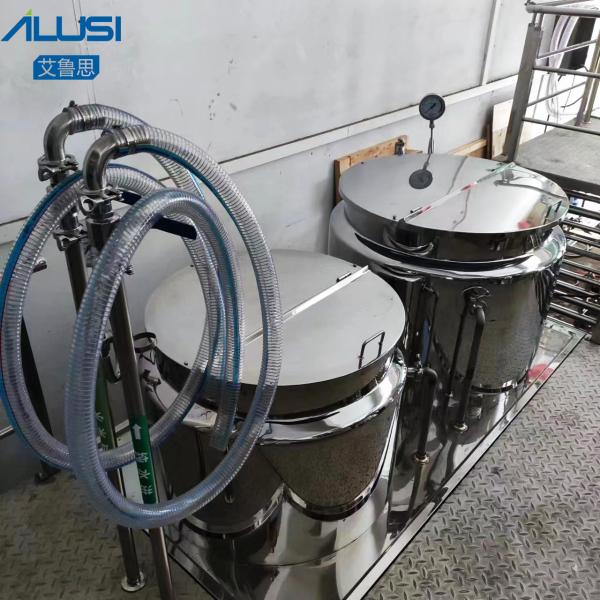 SUS316 Hydraulic Lifting Lotion Mixer Ointment Homogenous Vacuum Emulsifier Machine