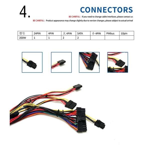 Flex 1U 200W Power Supply For All In One Computer Server And NAS