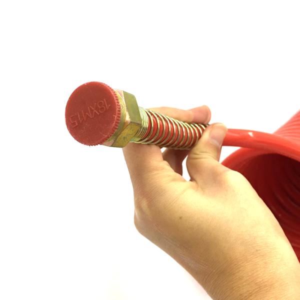 Пневматический спиральный шланг для воздушного тормоза -40F--200F в грузовиках/прицепах