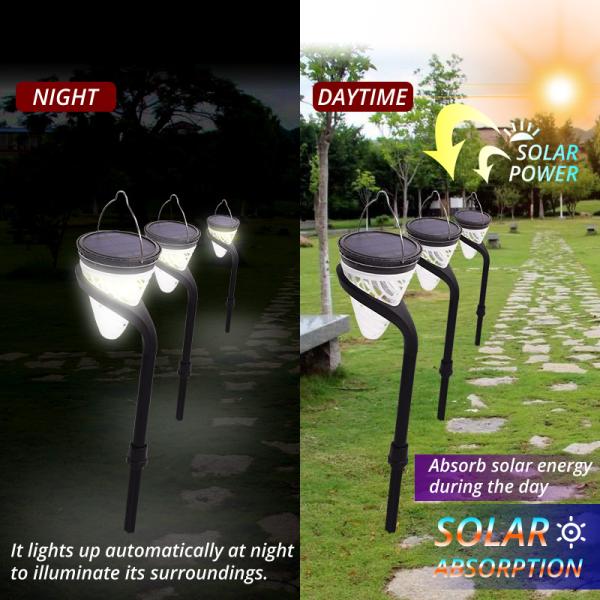Solar Flower Garden Light Landscape Solar Lawn Light Outdoor Waterproof Solar Lantern