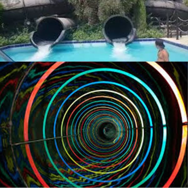 Aqua Parks Black Hole Water Slide Inflatable Raft Body Ride Waterpark Equipment