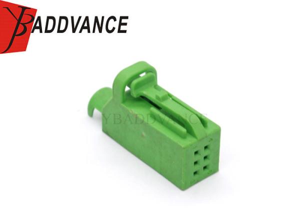 Cor verde masculina de envio rápida 6 Pin Connector Cover de TE Connectivity ampère 0-1534121-7