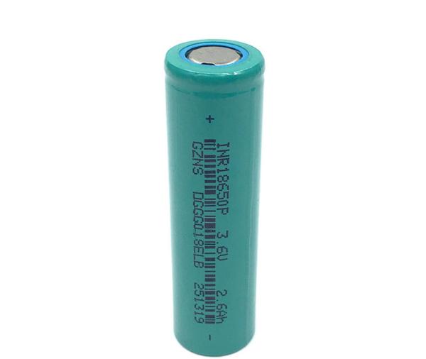 2600MAh NCM 3.7 Volt 3C 18650 Battery Cell For Electric Vehicle Power Tools
