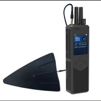Détecteur de drones portable compact avec contrôle de téléphone portable et antenne DF de 300 mm