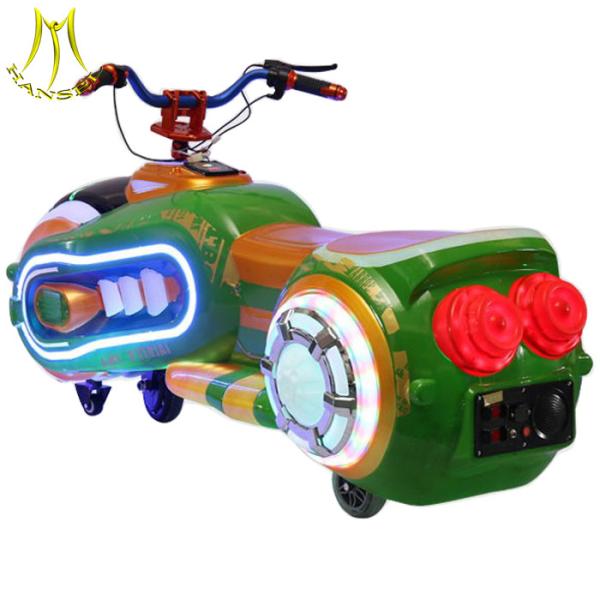 Hansel  plastic body with 2seats kids motorcycle ride amusement fun go carts for sales