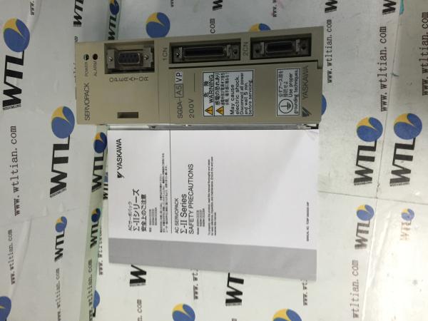 Yasakawa SGDA-A5VP Ac Servo Motor Drive 0.07 HP 200 V POWER SUPPLY FOR POSITION CONTROL