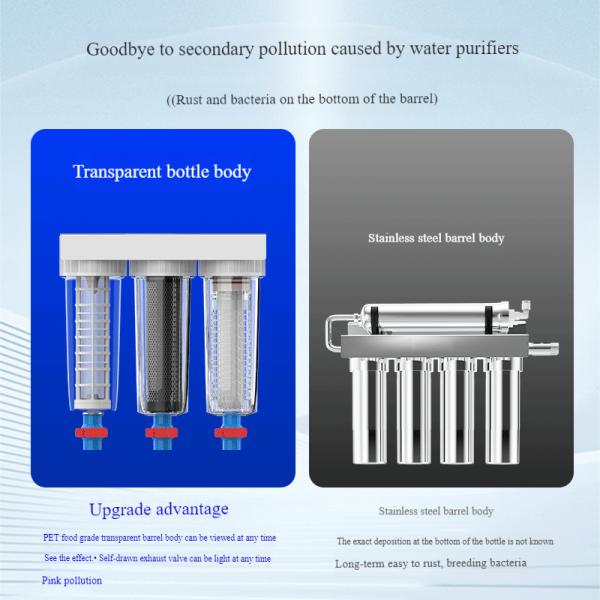 Sediment Three Stage Water Filter Household 10 Inch 1000L
