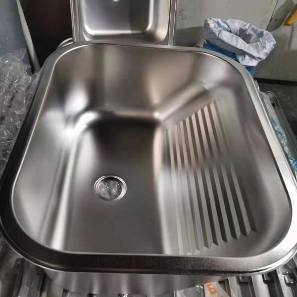 Utility Mount In Table wall Mounted Bathroom Stainless Steel Sink Laundry