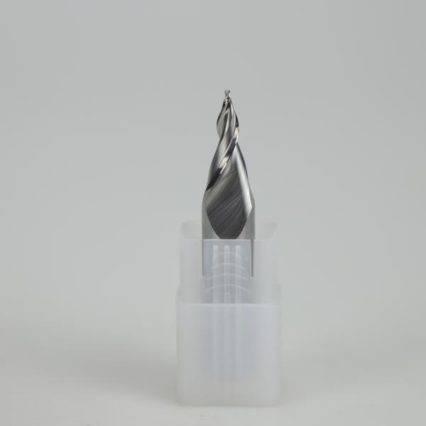 Steel Tungsten Carbide Endmills 65 Degrees Mini Engraving Milling Cutter For Acrylic Sheets