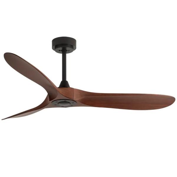 HFBH modèle 666 42/52/60/72 pouces ABS lame AC/DC personnaliser Tuya Wifi moteur intelligent télécommande moderne 3 lames ventilateur de plafond