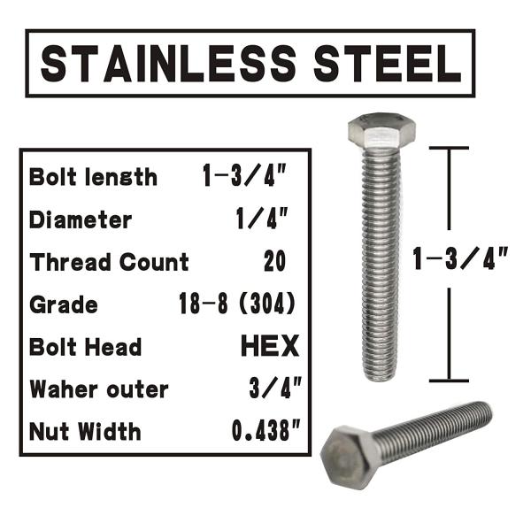 Stainless Steel Bolts ANSI ASME B 18.5 Round Head Bolts A307, SAE J429, F468, F593