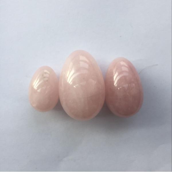 Natural Dark Green Certified Medium Drilled Nephrite Jade Yoni Eggs 40*30mm for Benefit
