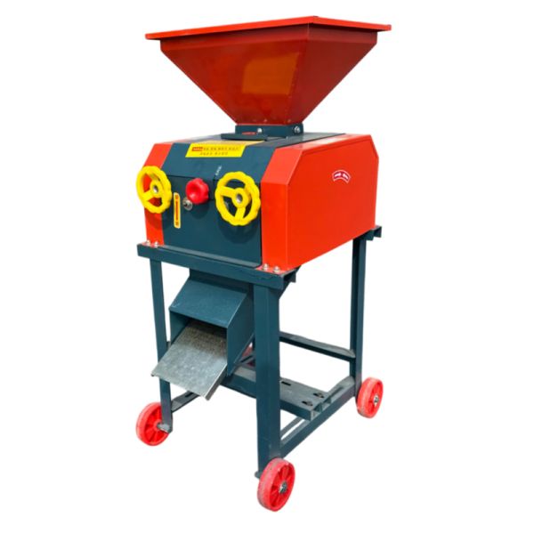 Animal Feed Corn Grits Making Machine 800kg/h Poultry Feed Maize Crusher Machine