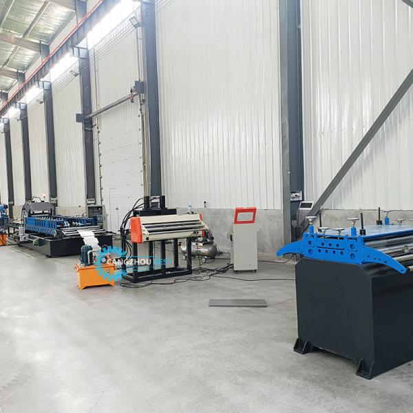 Plateau de stockage de palettes étagère verticale Panneau profilé machine de formage de rouleau pour supermarché