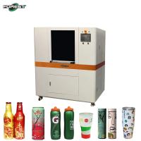 Digital Inkjet Printer Cylinder Printing Machine Printing For Plastic Bottle Glassware Stainless Steel Thermos Bottle