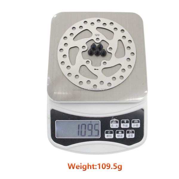 120mm Steel Scooter Brake Disc With 6 Hole Xiaomi Pro Pro2 Electric Scooter Replacement Parts