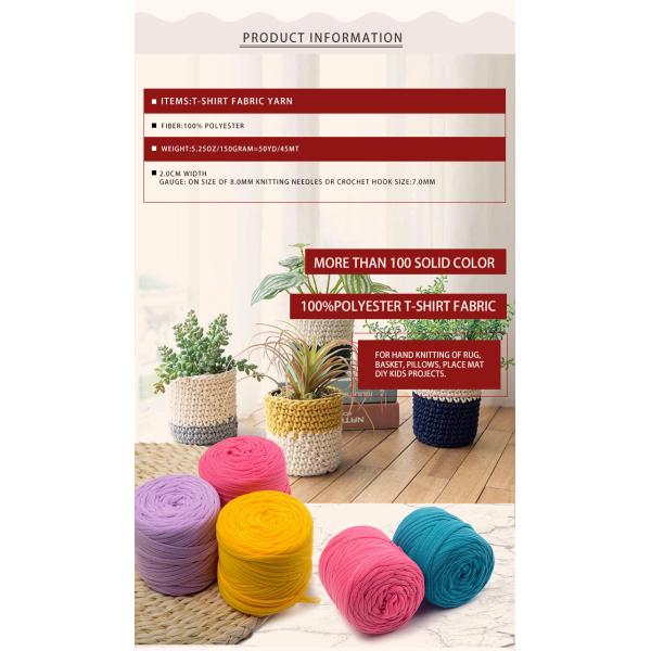 Рука руки футболки вяжет смешанную пряжей пряжу вязания крючком коренастого Merino полиэстера шерстей толстую