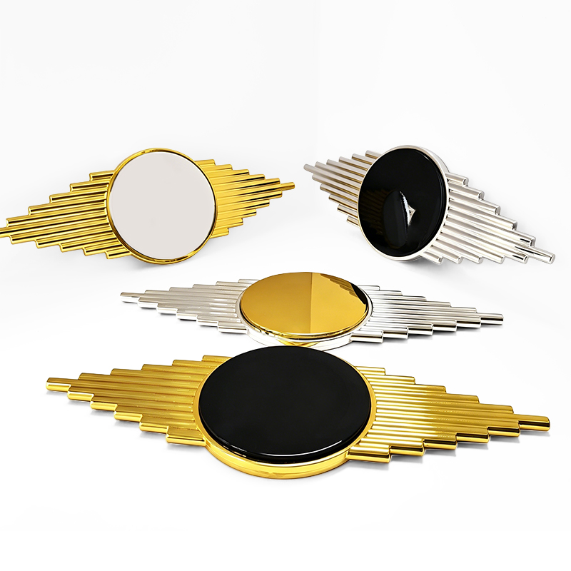 Plastic Hardware Decorative Buttons for Sofas Upholstered Furniture & Bedheads Gold and Silver Two-Tone Decorative Accessories