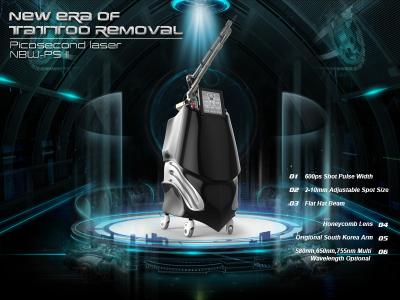 Nubway 1064nm 532nm picosecond nd yag laser pulsed dye laser for tattoo removal vascular and skin rejuvenation