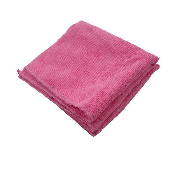 220gsm Warp Knitted Red Microfiber Fabric 40x40 Piped 80% Polyester