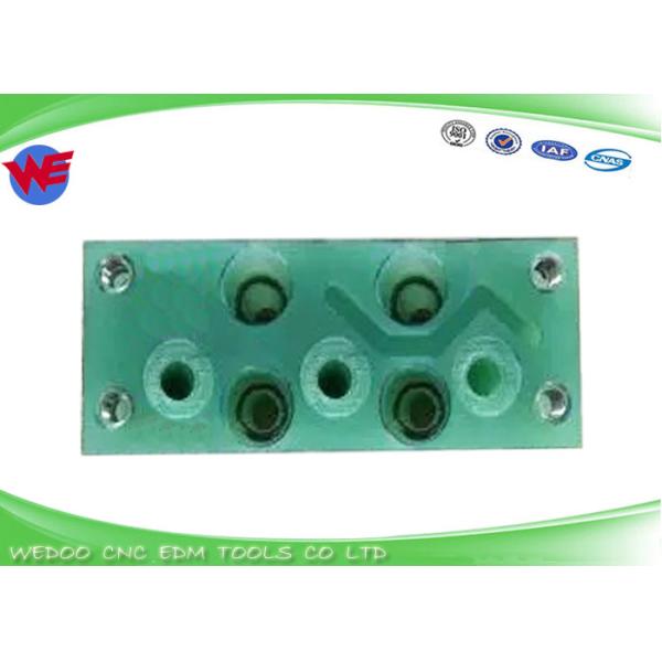 A290-8116-Y546 Isolator block Plate 27L*70W*35T F319 Fanuc EDM Parts Green
