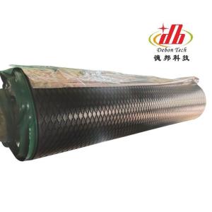 Herringbone Conveyor Pulley Lagging Natural Rubber Pulley Lagging Material