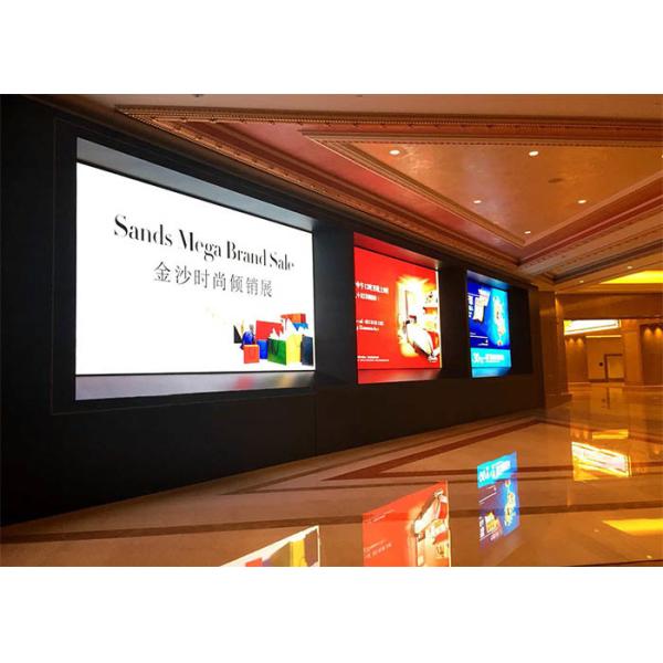 Front Access Indoor Fixed LED Display P2.5 4K Resolution Data Monitoring / Backup