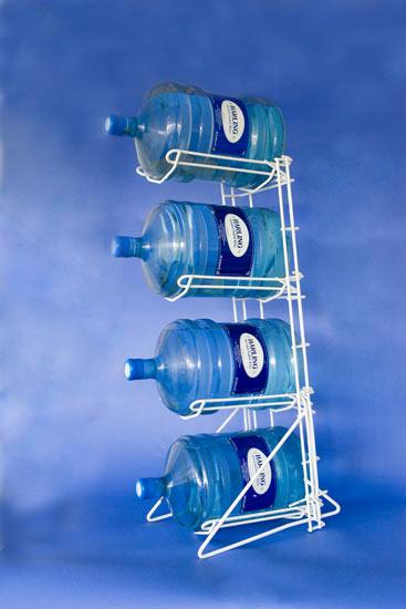 metal pipe single portable water bottle rack