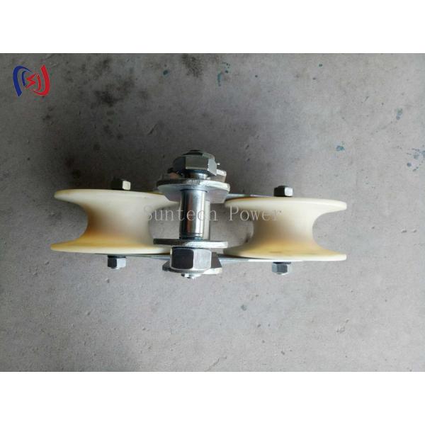 Poulies de tirage pour conducteurs 25KN, poulie en nylon, bloc de tirage universel