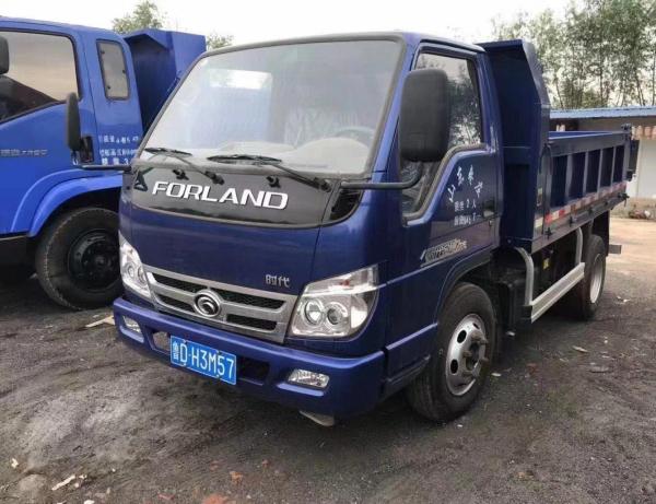 Used Cargo Truck Light Truck Blue Color Good Condition Euro 3 Emission Standard Mini Van