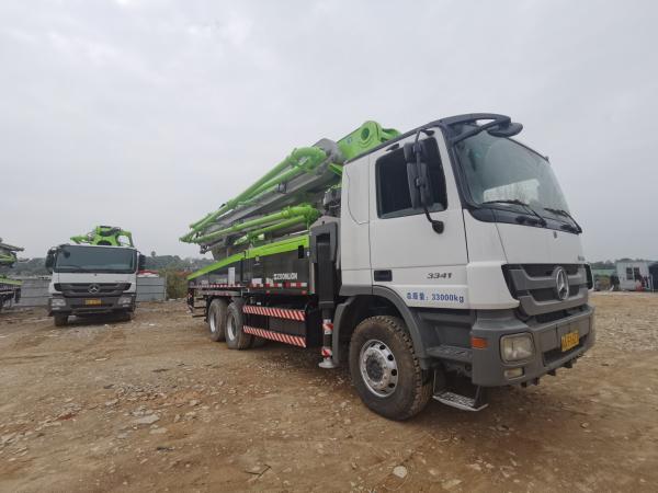 2012 Zml 47m Concrete Pump on Benz Truck Concrete Boom Pump for Heavy Equipment Needs