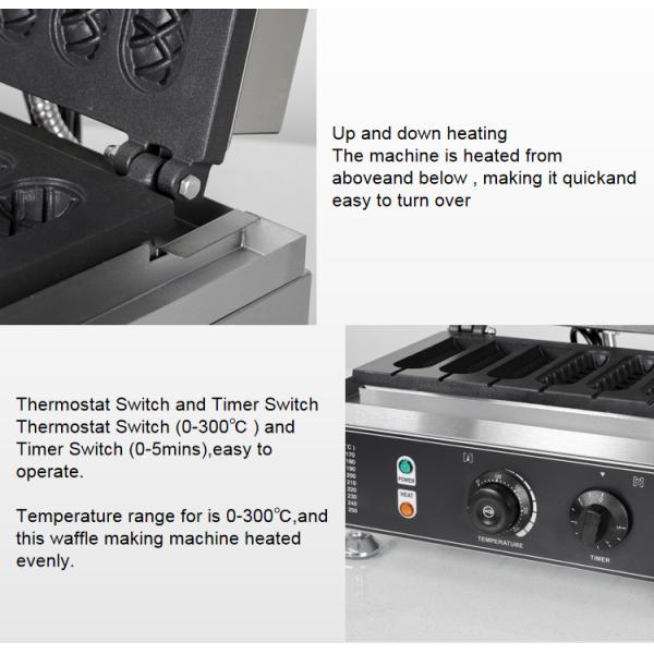 Домашний вафли хот-дог палочка вафли кукурузная машина для собак AM-216 с большой емкостью