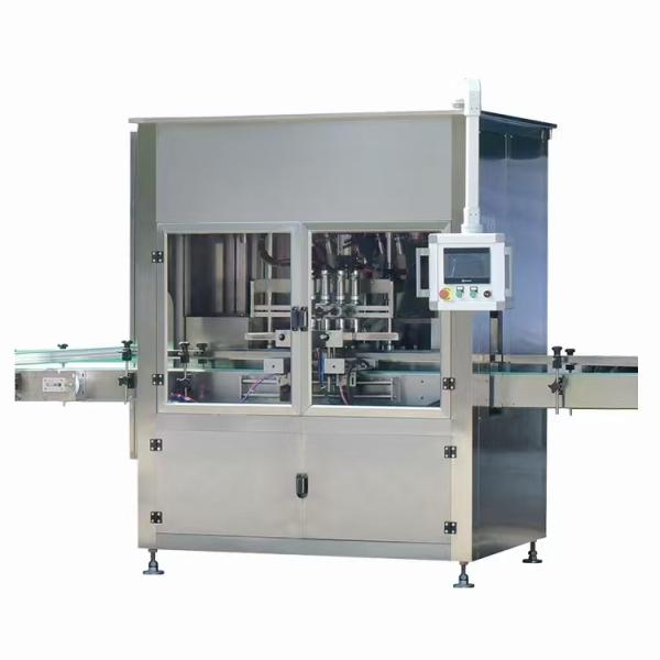 Stainless Steel Automatic Liquid Filling Capping And Labeling Machine 10-2000g