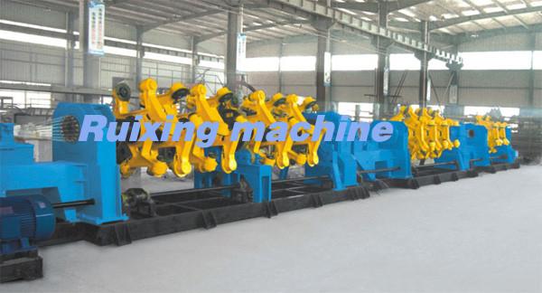 Cable Equipment for stranding Cu, Al wires and ACSR, armoring and Cu screening the cable