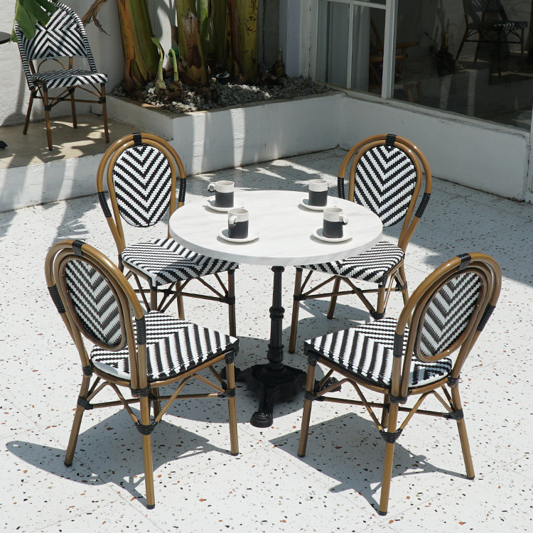 Modern Design Stainless Steel Frame Customizable Coffee Table Commercial Outdoor Table