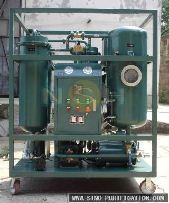 0,3 sistemas da purificação de óleo da turbina do Mpa, máquina feita sob encomenda da filtragem do óleo da turbina da cor