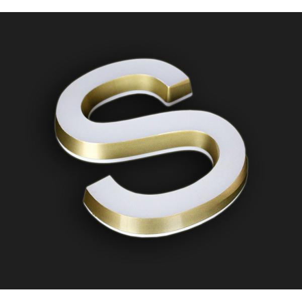 Customization Mini Letter 3d Acrylic Luminous Letter Energy Saving Pvc Light Letter