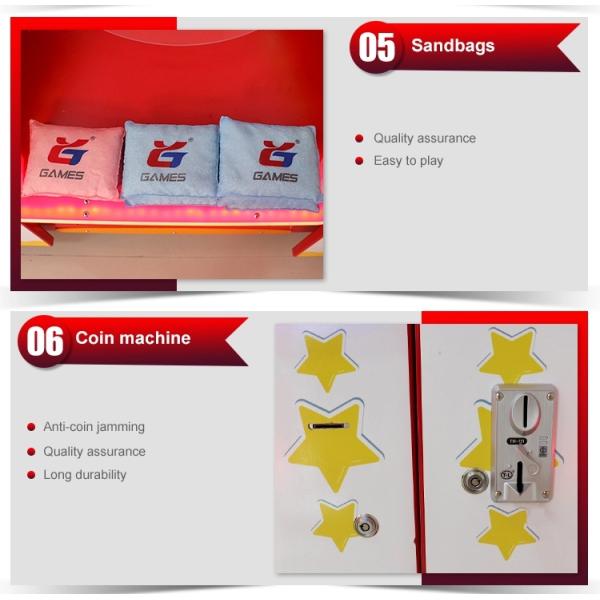 Fun Sandbags II Redemption Arcade Machines For Amusement Park