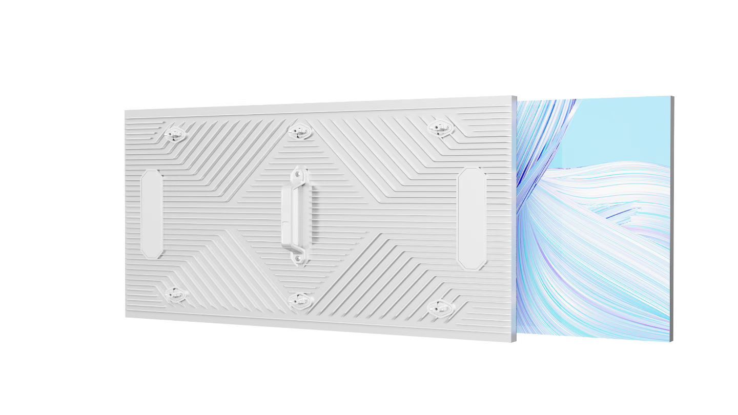 Magnesium Alloy Die Cast LED Cabinet Display 960x960mm Ultra Thin LED Display