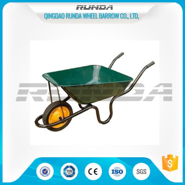 Solid Wheel 13X3 Home Hardware Wheelbarrow 100kg Load Wide Stance Legs