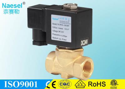 Internal Pilot Operated Solenoid Valve , 12mm Orifice Fluid Solenoid Valve