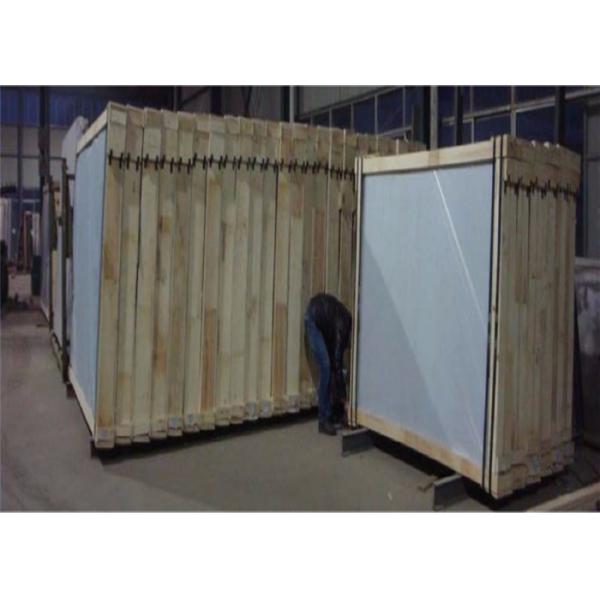 Safety Sandblasted Frosted Glass Panels 3mm - 12mm Thickness For Doors