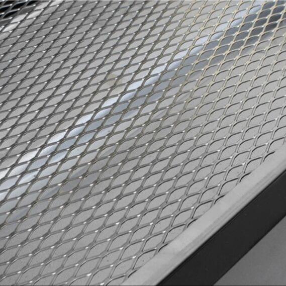 Diamond Hole Aluminium Expanded Mesh for Ceiling Systems