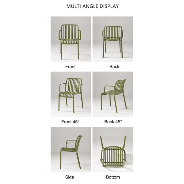 Indoor Outdoor Stackable Plastic Metal Wire Chairs for Hotel Garden Restaurant Dining
