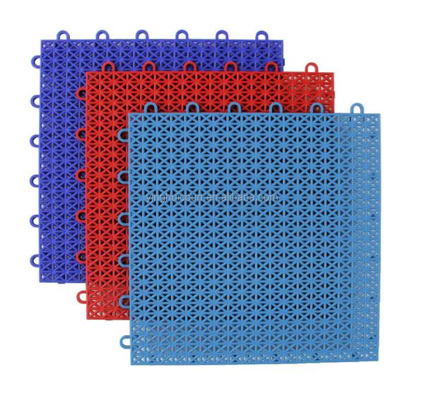PP Removable Outdoor Playground Sports Flooring Modular Tiles For Kids Playarea