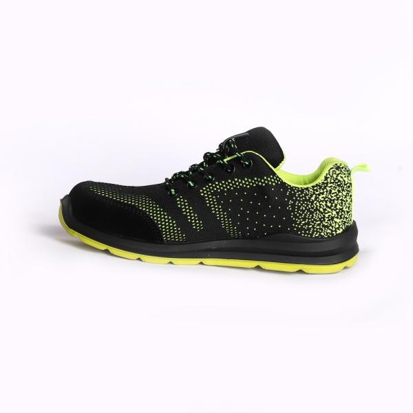 Slip Abrasion Resistant Polyurethane Work Boots Steel Toe Cap Comfortable EVA Insole Injection Craft