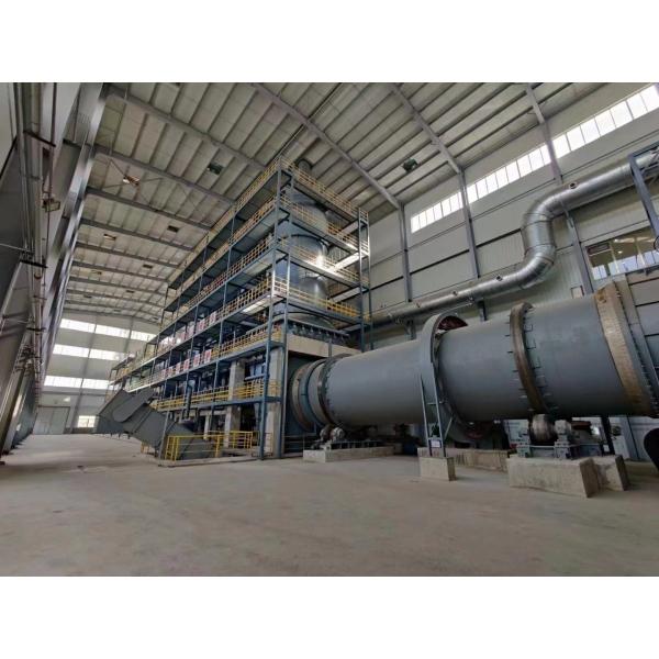 Materials Reaction Rotary Kiln Type Incinerator 5-45t/h Capacity