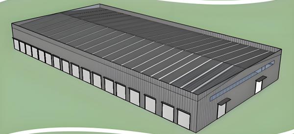 Steel Structure Workshop Warehouse Building For Office Hotel Apartment Use