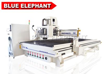 ELE 2140 atc cnc cabinet processing machine with 9kw hsd air cooling automatic tool change spindle