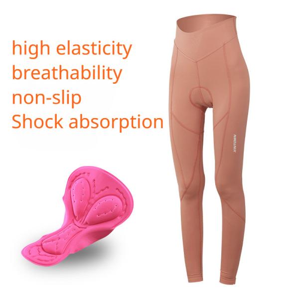 Cycling pants, women's solid color spring and summer trousers, mountain road bikes, cycling clothes, cycling trousers